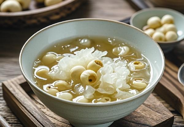 肛周炎可以吃银耳莲子羹(图1)