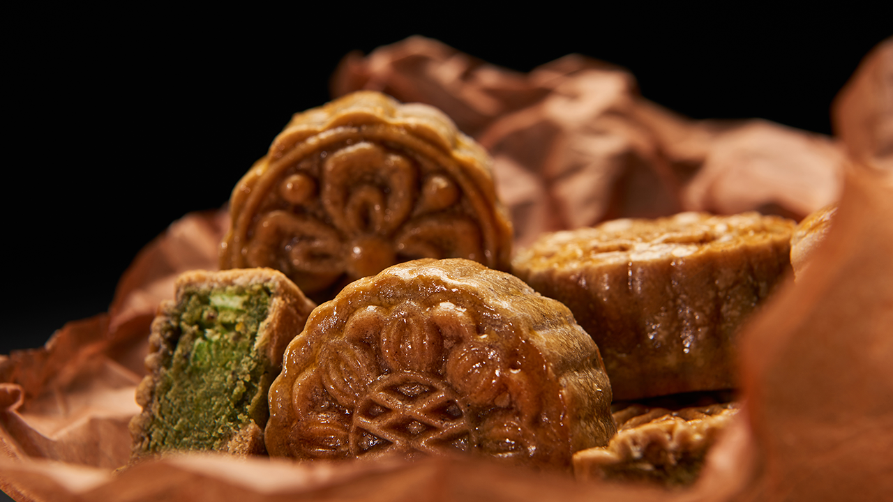 美味酥皮月饼家庭教程(图1) 美味酥皮月饼家庭教程(图1)
