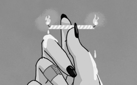 情趣滴蜡play这么用，刺激又好玩！